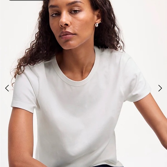 Madewell Cotton Perfect Crewneck Tee - Picture 5 of 7
